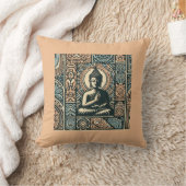 仏の投げ声 クッション (ブランケット)
