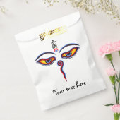 仏の智慧の目 – 菩提寺の目 フェイバーバッグ (封をした状態)