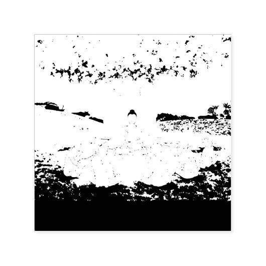 仏の最初の教え説教の印紙 セルフインキングスタンプ (デザイン)