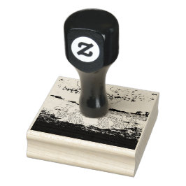 仏の最初の説教教えのゴム印 ラバースタンプ