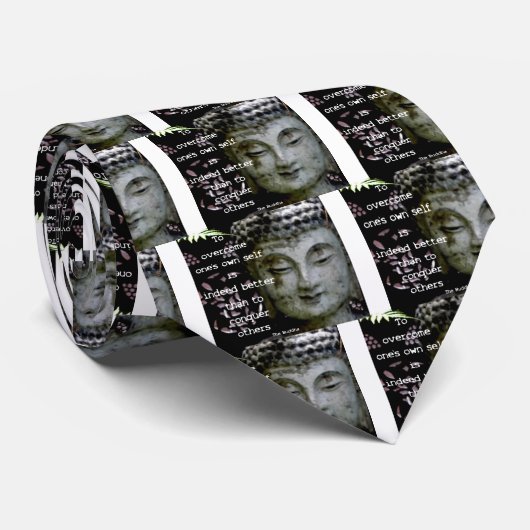 仏の有名な引用文 ネクタイ (ロール)