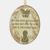 仏の永遠の規則 セラミックオーナメント (右)