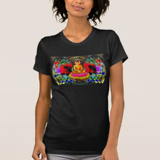 仏の渦巻-ワイシャツ Tシャツ