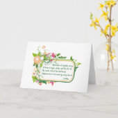 仏の独身のな蝋燭の引用文 カード (黄色い花)