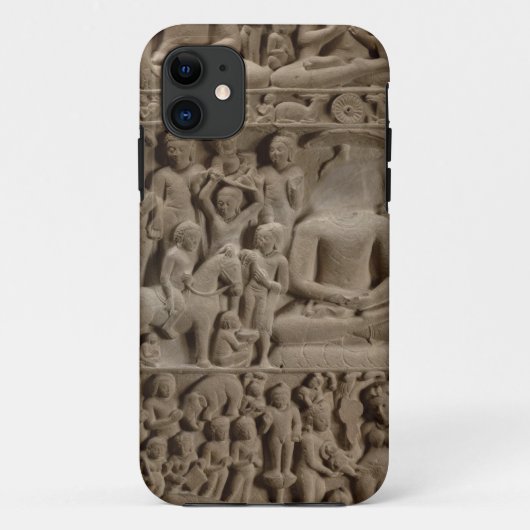仏の生命、Sarnath、ウタール・パラデシュからの場面 Case-Mate iPhoneケース (裏面)