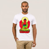 仏の白人の男性Tシャツ Tシャツ (正面フル)