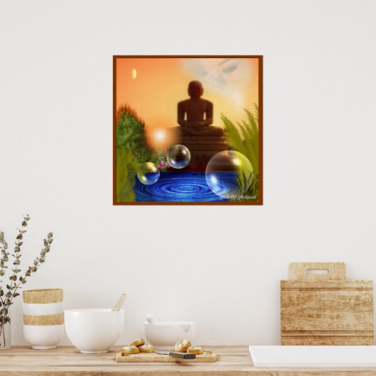 仏の目 ポスター (キッチン)