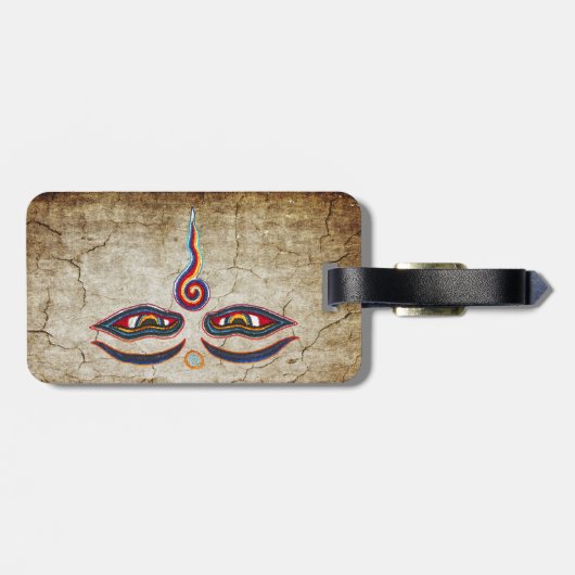 仏の目 ラゲッジタグ (裏面横)