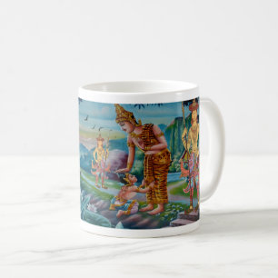仏の知恵:信仰と文化 コーヒーマグカップ