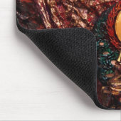 仏の祭壇のマウスパッド マウスパッド (コーナー)