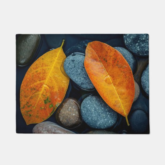 仏の禅石 ドアマット (正面)