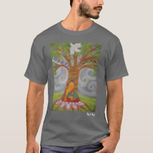 仏の絵画のワイシャツ Tシャツ