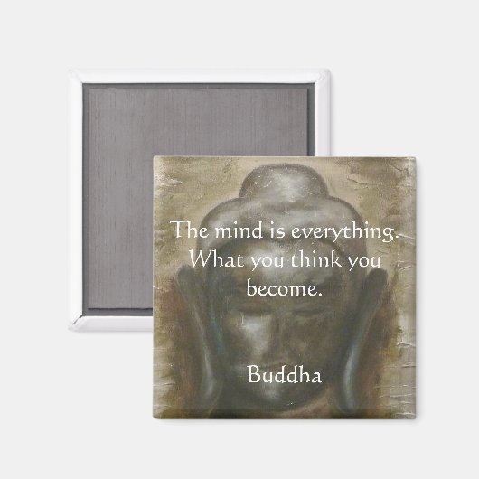 仏の色彩の鮮やか引用 マグネット (正面/裏面)