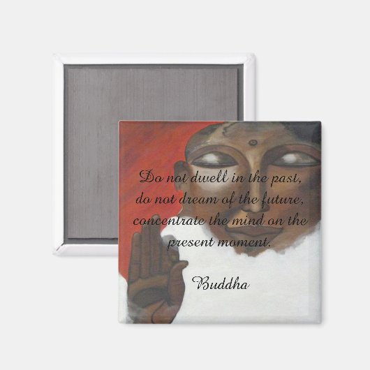 仏の色彩の鮮やか引用 マグネット (正面/裏面)