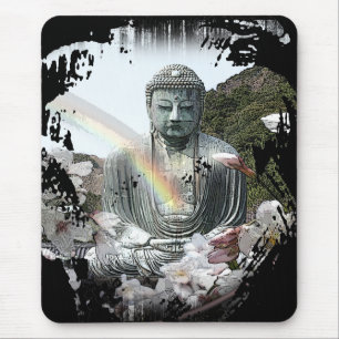仏の虹 マウスパッド
