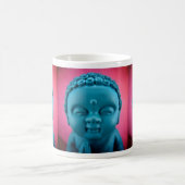 仏の青いマグ コーヒーマグカップ (中央)