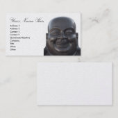 仏の頭部が付いている名刺 名刺 (正面/裏面)