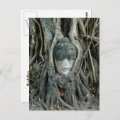 仏の頭部 ポストカード (正面/裏面)