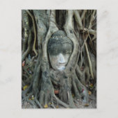 仏の頭部 ポストカード (正面)