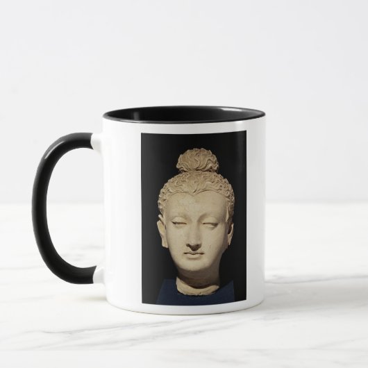 仏の頭部、Greco仏教のスタイル マグカップ (左)