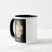 仏の頭部、Greco仏教のスタイル マグカップ (正面左)