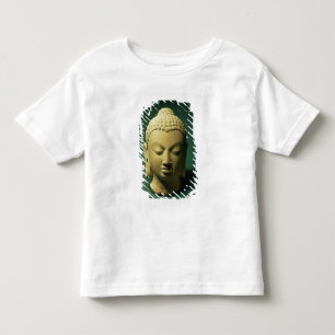 仏の頭部、Sarnath (砂岩) トドラーTシャツ