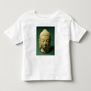 仏の頭部、Sarnath (砂岩) トドラーTシャツ