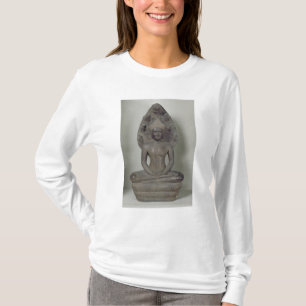 仏はナガ族の黙想、Angkorで着席しました Tシャツ