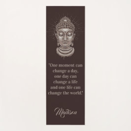 仏は名前をカスタムするのリバーシブルのヨガのマットを引用します ヨガマット