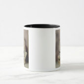 仏はFondukistanからの黙想で、着席しました マグカップ (中央)