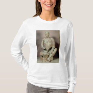 仏はFondukistanからの黙想で、着席しました Tシャツ