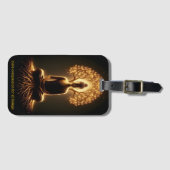 仏めい想は木の下だ ラゲッジタグ (正面横)