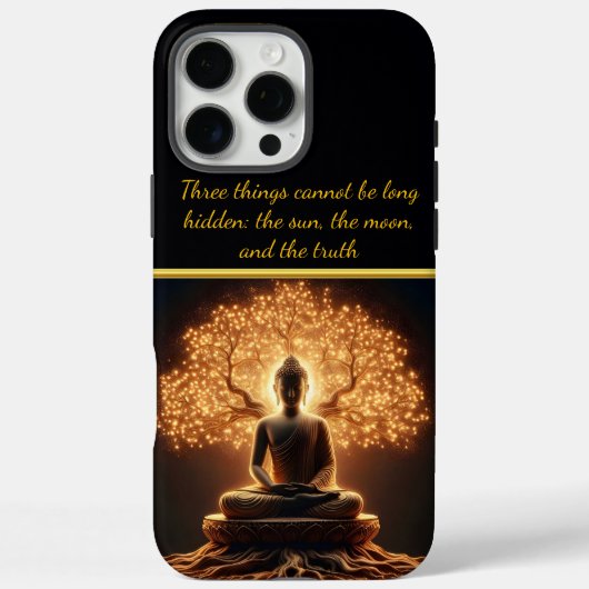 仏めい想は木の下だ Case-Mate iPhoneケース (裏面)