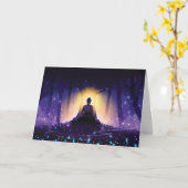 仏めい想カード カード (黄色い花)