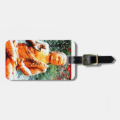 仏めい想ラベル ラゲッジタグ (正面横)