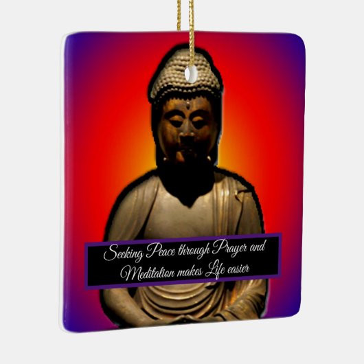 仏めい想仏 セラミックオーナメント (右)
