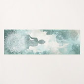 仏やる気を起こさせるヨガマットストレスレリーフ、 浮き彫り ヨガマット (正面(横))