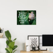 仏やる気を起こさせる仏 ポスター (ホームオフィス)