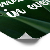 仏やる気を起こさせる仏 ポスター (角)