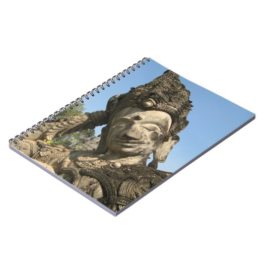 仏を倒す…Nong Khai, Isan，タイ ノートブック (左側)