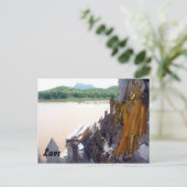 仏を口にする ポストカード (スタンド正面)