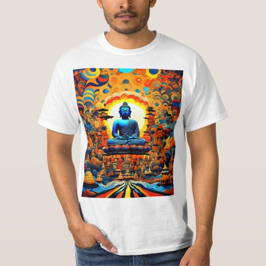 仏を舞う Tシャツ (正面)