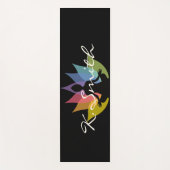 仏カスタム影 ヨガマット (正面)