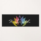 仏カスタム影 ヨガマット (正面(横))