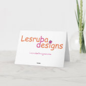 仏グリーティングカード カード (裏面)