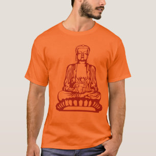 仏スクロール Tシャツ