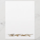 仏フライヤーの黄金の龍 チラシ (裏面)