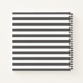 仏マインドフルネス瞑想名スクエアジャーナル ノートブック (裏面)