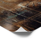 仏メタリック絵を描アー#14 ポスター (コーナー)