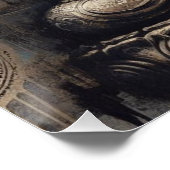 仏メタリック絵を描アー#18 ポスター (コーナー)